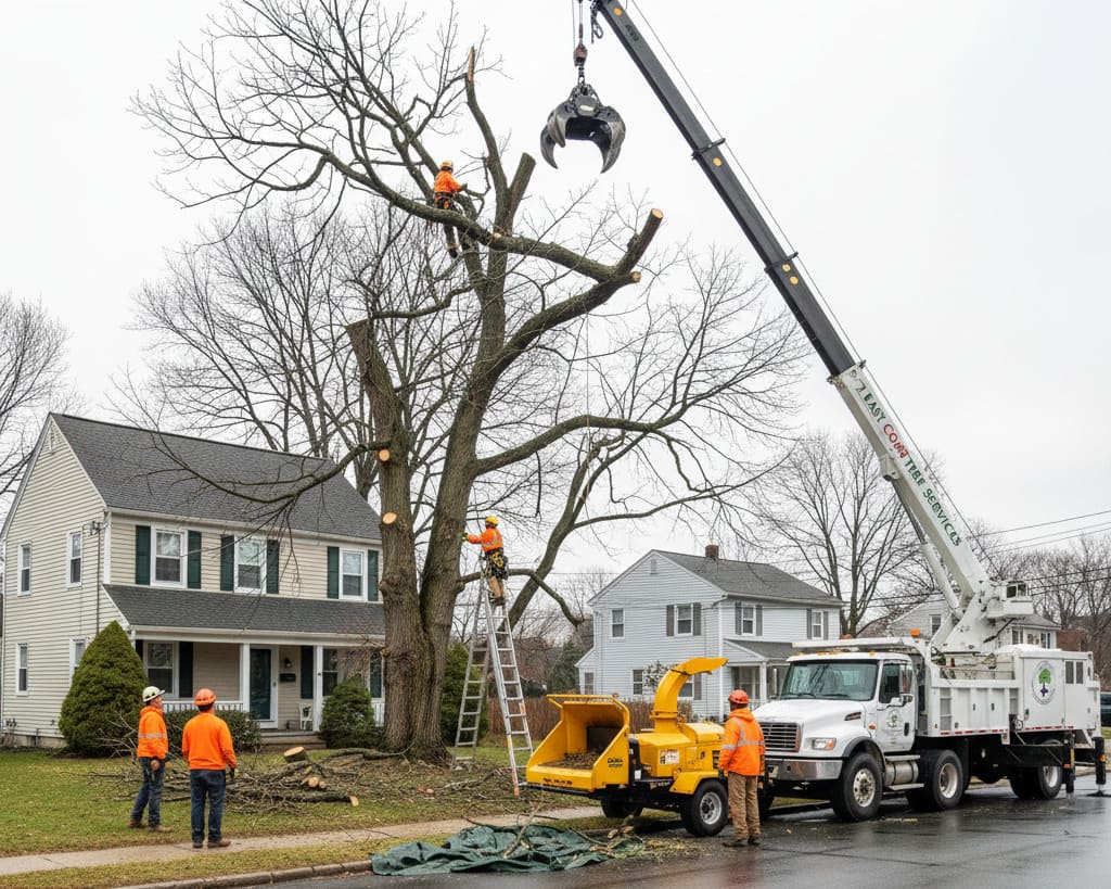 Best Time of Year to Remove a Tree in New England